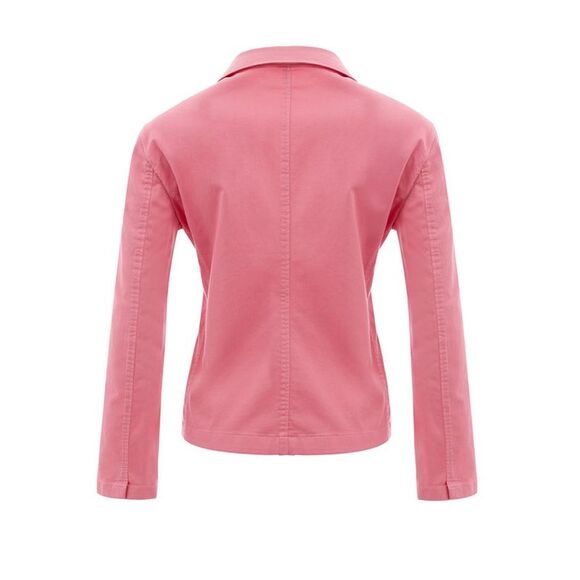 Lardini Elegant Pink Cotton Jacket for Women's Her - Picture 2 of 6